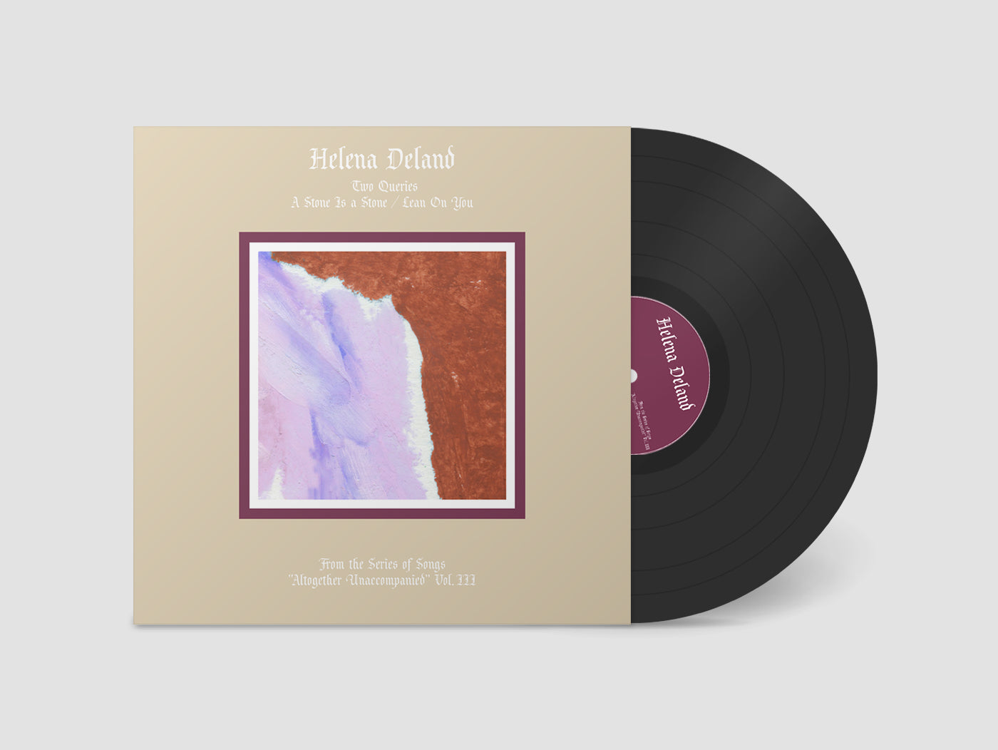Altogether Unaccompanied Vol. III & IV (Vinyle)