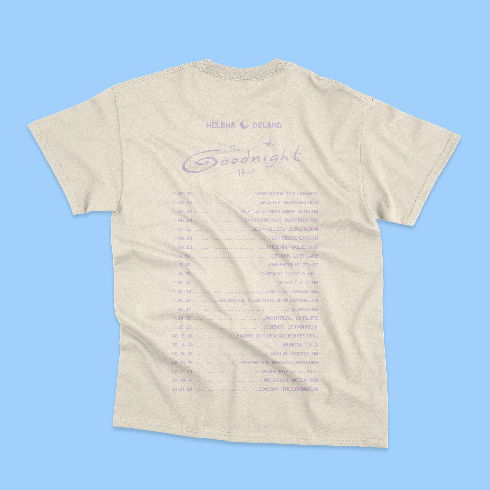 Goodnight Tour T-Shirt