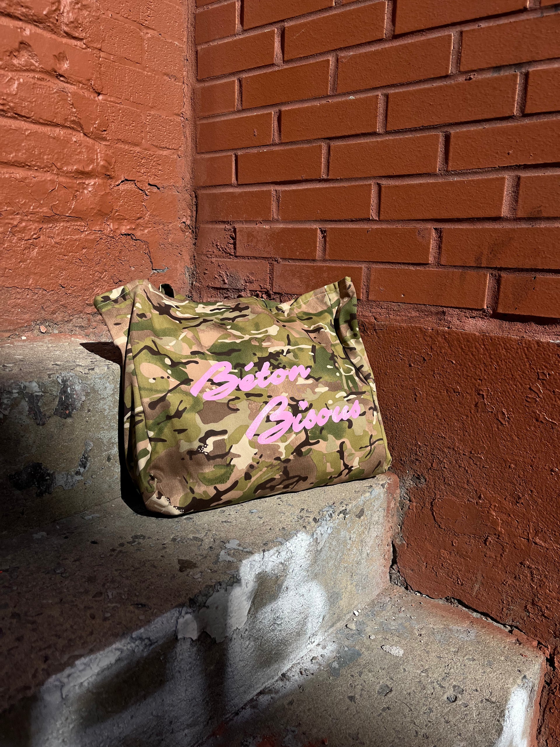 Tote Bag Béton Bisous